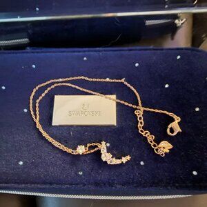 Swarovski moon necklace